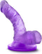 Mini dildo 10 cm met zuignap Naturally Yours - - Blauw
