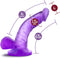 Mini dildo 10 cm met zuignap Naturally Yours - - Blauw