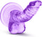 Mini dildo 10 cm met zuignap Naturally Yours - - Blauw