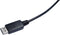 Mini DisplayPort to DisplayPort Cable V7 V7MDP2DP-01M-BLK-1E Black