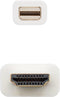 Mini DisplayPort to HDMI Adapter NANOCABLE 10.15.4002 White 2 m