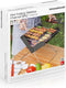 Mini Draagbare Opvouwbare Houtskoolbarbecue Foldecue InnovaGoods