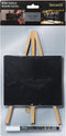 Mini ezel tafelkrijtbord - set van 1 - blank incl. krijtstift