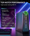 Mini Gaming-PC - Windows 11 Pro, Ryzen 5, 16GB RAM, 512GB SSD, 3-Standen, HDMI/DP/Type-C