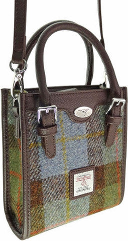 Mini Handtas Keltie MacLeod - Schouderband - Harris Tweed - Glen Appin of Scotland