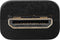 Mini HDMI - HDMI adapter - versie 1.4 (4K 30Hz) / zwart
