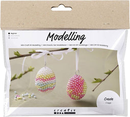 Mini Hobbyset Boetseren Ei met Kraaltjes, 2st.