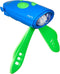 Mini Hornit Fietslicht met Geluidseffecten - Groen/Blauw