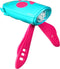 Mini Hornit Fietslicht met Geluidseffecten - Roze/Turqoise