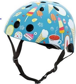 Mini Hornit Lids Fietshelm voor Kinderen met LED achterlicht - Head Candy (S)