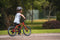Mini Hornit Lids Fietshelm voor Kinderen met LED achterlicht - Lava (M)