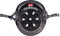 Mini Hornit Lids Fietshelm voor Kinderen met LED achterlicht - Lava (M)
