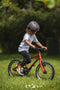 Mini Hornit Lids Fietshelm voor Kinderen met LED achterlicht - Lava (M)