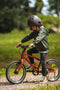 Mini Hornit Lids Fietshelm voor Kinderen met LED achterlicht - Lava (S)