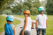 Mini Hornit Lids Fietshelm voor Kinderen - met LED achterlicht - Lazy Llama (M)