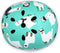 Mini Hornit Lids Fietshelm voor Kinderen met LED achterlicht - Lazy Llama (S)