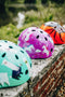 Mini Hornit Lids Fietshelm voor Kinderen - met LED achterlicht - Lazy Llama (M)
