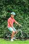 Mini Hornit Lids Fietshelm voor Kinderen - met LED achterlicht - Lazy Llama (M)