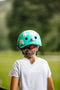 Mini Hornit Lids Fietshelm voor Kinderen met LED achterlicht - Lazy Llama (S)