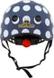 Mini Hornit Lids Fietshelm voor Kinderen met LED achterlicht - Polka Dot (M)