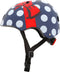 Mini Hornit Lids Fietshelm voor Kinderen met LED achterlicht - Polka Dot (M)