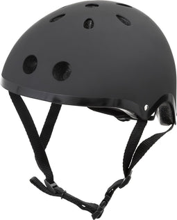 Mini Hornit Lids Fietshelm voor Kinderen met LED achterlicht - Stealth (M)
