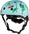 Mini Hornit Lids Fietshelm voor Kinderen met LED achterlicht - Dinosaurus (M)