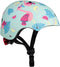 Mini Hornit Lids Fietshelm voor Kinderen met LED achterlicht - Flamingo (S)