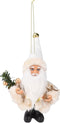 Mini kerstman hangdeco 13 cm kerstversiering I
