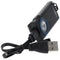 Mini light ML400R with 4 lighting functions, mini snap hook, clip and magnet, rechargeable via USB-C