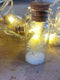 Mini-lights, Kerstslinger, Sfeerlicht - Lichtslinger- Witte Kerstboom- 180 cm