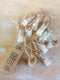 Mini-lights, Kerstslinger, Sfeerlicht - Lichtslinger- Witte Kerstboom- 180 cm