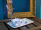 Mini tablelight LED - 1.5 m - oceaanblauw - 24 witte lampen - batterijen
