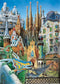 Miniatuur Legpuzzel - 1000 kleine stukjes - Collage, Gaudi - Educa puzzel