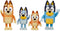 Miniatuurbeeldjes - MOOSE TOYS - De familie op het strand (4 beeldjes) - Bluey