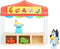 Miniatuuruniversum - Moose Toys - Le Marché De Bluey