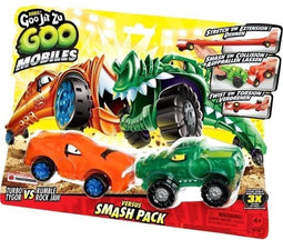 Miniatuurvoertuigen - Moose Toys - Goo Mobiles - Turbo Tyger Vs Rumbler Jaw
