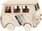 Minibus, afm 17x10x13 cm, 1 stuk, grenen, Keizerin boom