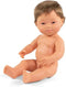Miniland Babypop Europese Jongen met Downsyndroom - Met Vanillegeur 38 Cm Wit Pakje