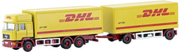 Minis - 1/160 MAN F90 3-ACHS KOFFER-HANGERZUG DHL (?/23) * - modelbouwsets, hobbybouwspeelgoed voor kinderen, modelverf en accessoires