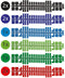 Ministeck Uitbreidingsset Kleurenstrips 9-delig 31663