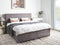 MINISTER - Boxspringbed - Taupe - 180 x 200 cm - Polyester