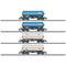 MiniTrix 15538 N set van 4 ketelwagens van de EVA/WACKER, MHI