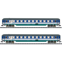 MiniTrix T18255 Set van 2 rijtuigen EC Venezia deel 4 van de MÁV-START Venezia set 4