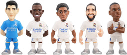 Minix - Football Stars - Real Madrid - Pakje van 5 (Courtois/Vinicius/Bellingham/Carvajal/Mbappé) Statue 7cm
