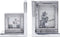 Riviera Maison Making Memories Book Stand - Aluminium - Zilver - 16.5x10.0x22.0 cm