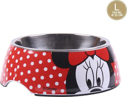 MINNIE MOUSE - Dieren Drink/Voer Bak - Maat L (760ML - 22CM)