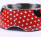 MINNIE MOUSE - Dieren Drink/Voer Bak - Maat S (180ML - 14CM)