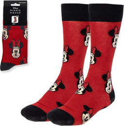 Minnie Mouse Face Sokken Maat 36/43