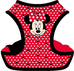 Minnie Mouse Hondentuigje - Harnas - XS-S - Rood - Verstelbaar